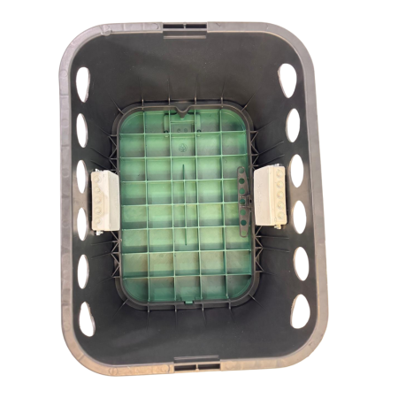 *Spezial* Ventilkasten Standart groß eckig mit Löchern und 2x Feuchtraumdose, groß eckig, Masse: 660 x 555 x 330 mm VENT-EG Kompatibel mit Rain-Bird / Hunter Magnetventilen